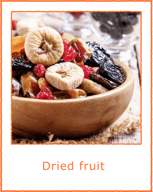 Dried fruit