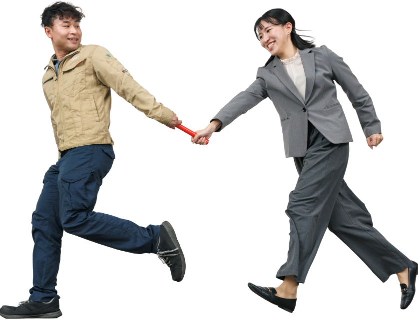 仕事を知る 個性が活きる職種別採用。チームでつなぐ、おいしさのバトン。